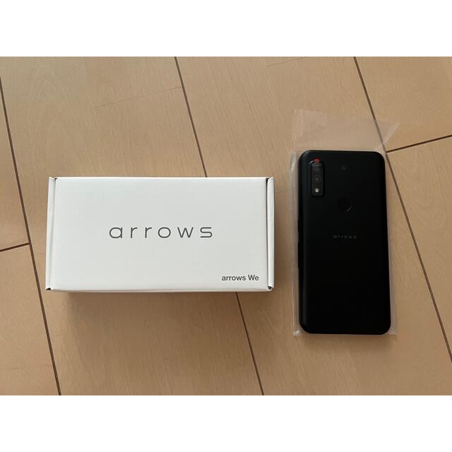 FCNT arrows We FCG01 ブラック スマホ/家電/カメラのスマートフォン/携帯電話(スマートフォン本体)の商品写真