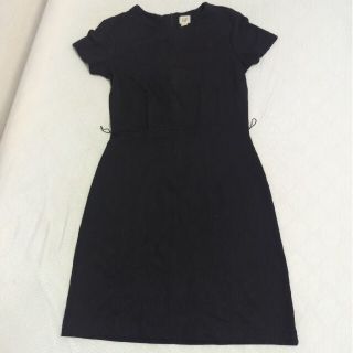 ギャップ(GAP)の450円！GAPワンピース♪シンプル♪ブラック(ミニワンピース)