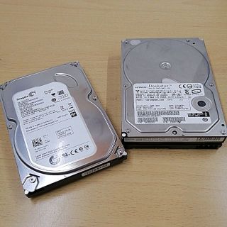 ☆3.5inch HDD 500GB 2個セット☆(PCパーツ)