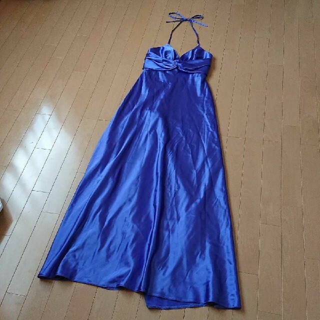 未使用品  ロングドレス ジェシカマクリントック 青紫フォーマル/ドレス
