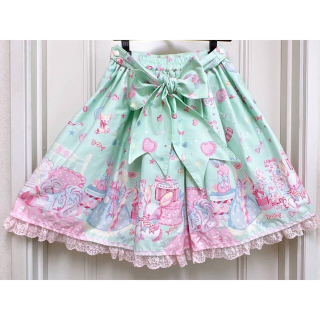 Angelic Pretty(アンジェリックプリティー)の★Angelic Pretty ドリーミィドールハウス スカート★TOY ポニー レディースのスカート(ひざ丈スカート)の商品写真