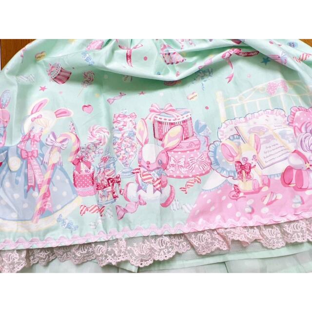 Angelic Pretty(アンジェリックプリティー)の★Angelic Pretty ドリーミィドールハウス スカート★TOY ポニー レディースのスカート(ひざ丈スカート)の商品写真