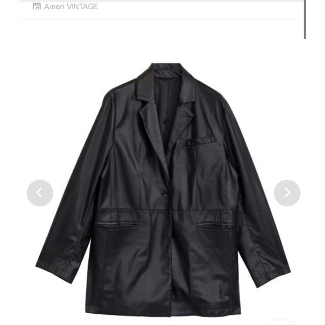 新品未使用 AMERI FAKE LEATHER COLOR JACKET オリジナル www.fenix