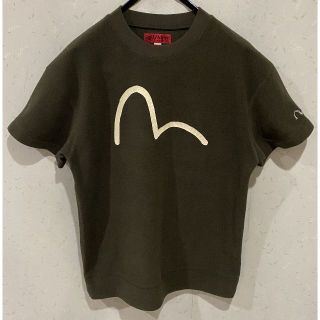 エビス(EVISU)の＊ヤマネ エヴィス カモメ プリント 刺繍入 フリース 半袖Tシャツ 38(その他)