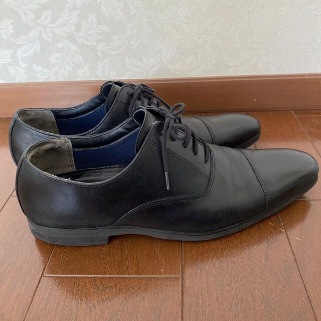 防水加工ハイドロテック　ブラックシューズ26.0 .. メンズの靴/シューズ(ドレス/ビジネス)の商品写真