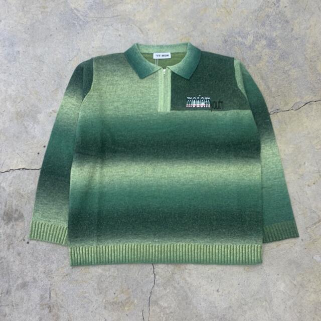 ニット/セーター最終値下げ【試着のみ】TTT MSW  KASURI knit polo