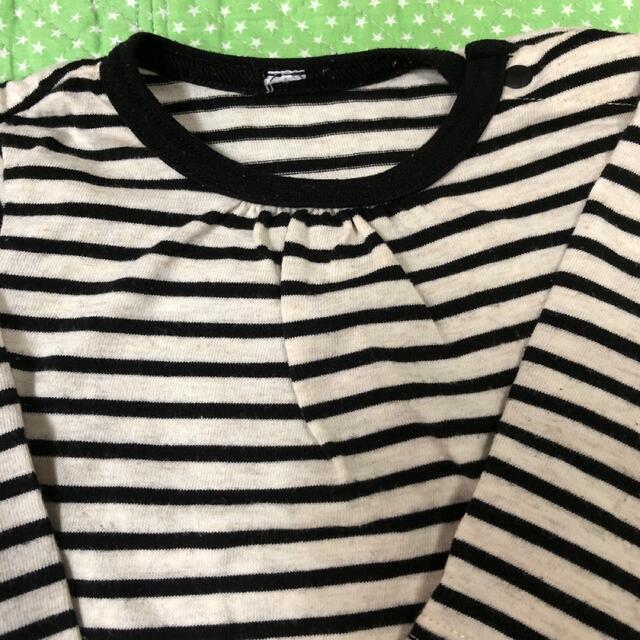 babyGAP(ベビーギャップ)の【5点セット】サイズ60 長袖ボーダーカットソー デニムパンツレギンススパッツ  キッズ/ベビー/マタニティのベビー服(~85cm)(パンツ)の商品写真