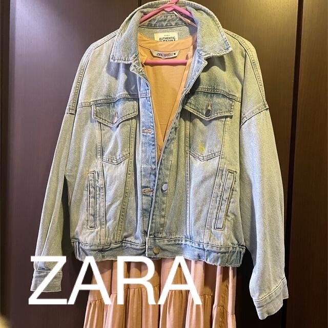 ZARA(ザラ)のZARA Gジャン レディースのジャケット/アウター(Gジャン/デニムジャケット)の商品写真