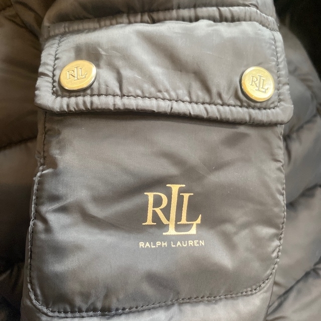 POLO RALPH LAUREN(ポロラルフローレン)の【限定値下げ】ローレンラルフローレン　ダウン　M 黒　  レディースのジャケット/アウター(ダウンジャケット)の商品写真