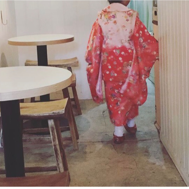 七五三　3歳　女の子　豪華フルセット キッズ/ベビー/マタニティのキッズ服女の子用(90cm~)(和服/着物)の商品写真