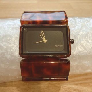 ニクソン(NIXON)の美品 NIXON 鼈甲 腕時計 the vega (腕時計)