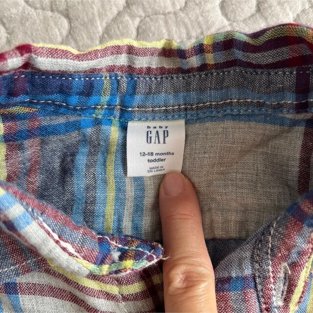 babyGAP(ベビーギャップ)の3点まとめ売り♡男の子 秋 冬 80 キッズ/ベビー/マタニティのベビー服(~85cm)(その他)の商品写真