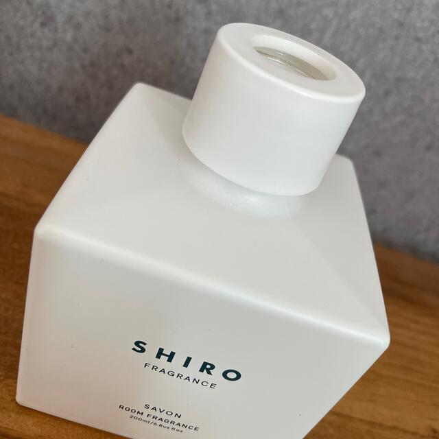 shiro(シロ)の【shiro】ルームフレグランス　サボン　空容器 コスメ/美容のリラクゼーション(アロマディフューザー)の商品写真