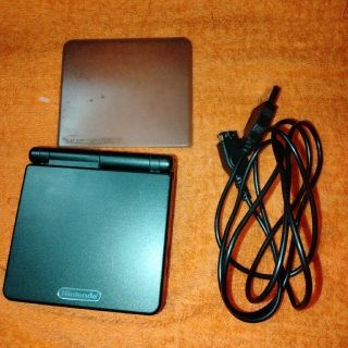 ゲームボーイアドバンスSP  ＋USB充電ケーブル(携帯用ゲーム機本体)