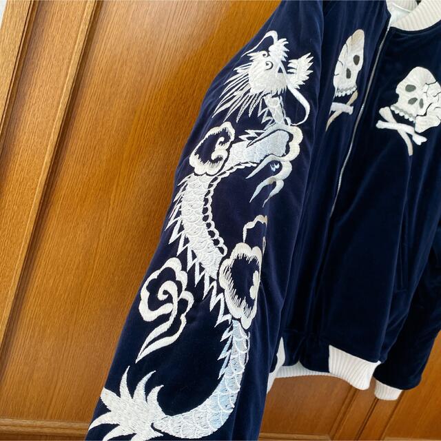 美品】フラットヘッド/別珍スカジャン 美品】フラットヘッド/別珍スカジャン