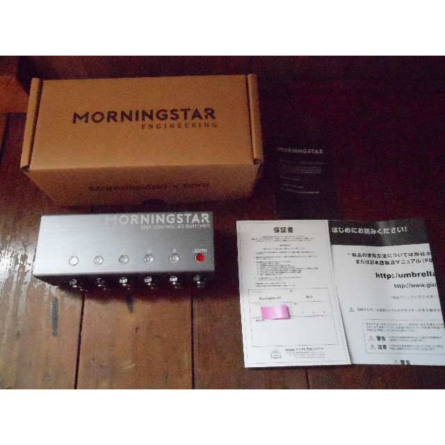 美品 MORNINGSTAR FX ML5 スイッチャー 販売お値下 楽器 | bca.edu.gr