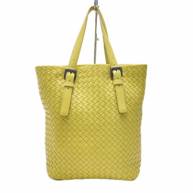 Bottega Veneta(ボッテガヴェネタ)の☆☆BOTTEGA VENETA ボッテガヴェネタ イントレチャート トートバッグ VN マスタード レザー ミラー付き レディースのバッグ(トートバッグ)の商品写真