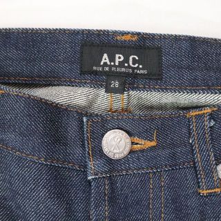 A.P.C - 美品 希少 A.P.C. イーストバイウエスト サイドライン 濃紺