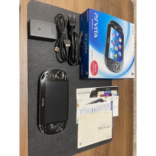 プレイステーションヴィータ(PlayStation Vita)のSONY PlayStationVITA 本体  PCH-1100 AB01(携帯用ゲーム機本体)