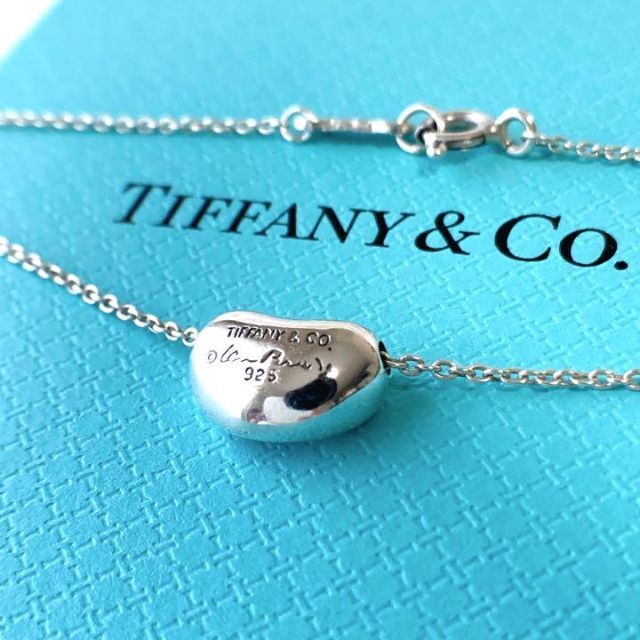 【美品】 Tiffany&Co. エルサ・ペレッティ ビーン ネックレス S