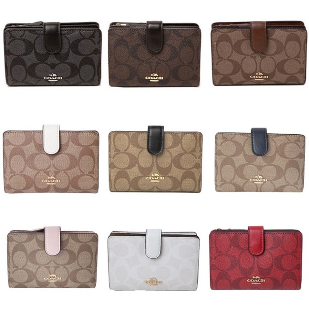 財布 コーチ COACH 二つ折り財布 レザー ウォレット f23553 IMRFF
