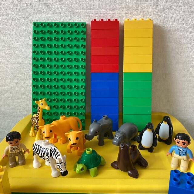 Lego(レゴ)の専用出品　LEGO レゴデュプロ　楽しいどうぶつえん　7618 キッズ/ベビー/マタニティのおもちゃ(積み木/ブロック)の商品写真