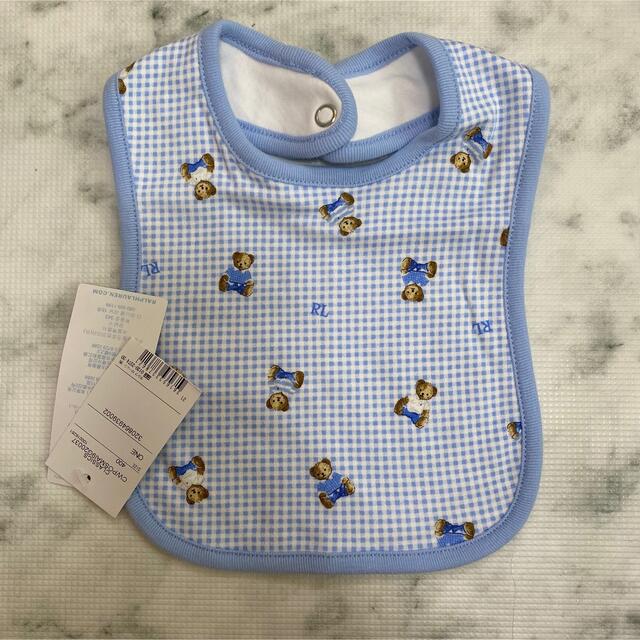 POLO RALPH LAUREN(ポロラルフローレン)のXmas限定価格☆新品 ポロラルフローレン スタイ キッズ/ベビー/マタニティのこども用ファッション小物(ベビースタイ/よだれかけ)の商品写真