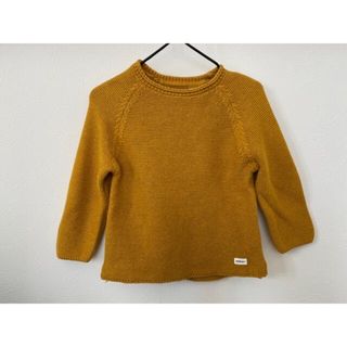 ザラキッズ(ZARA KIDS)のZARAkids ニット マスタード 90cm(ニット)