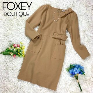 フォクシー(FOXEY) 長袖 ひざ丈ワンピース(レディース)の通販 100点 ...