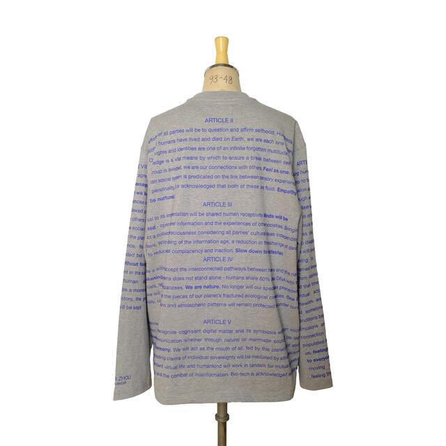 XANDER ZHOU THE RESOLUTION LONG-SLEEVE T メンズのトップス(Tシャツ/カットソー(七分/長袖))の商品写真