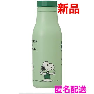 スターバックスコーヒー(Starbucks Coffee)のスターバックス　ステンレスロゴボトル PEANUTS グリーン　スヌーピー(容器)