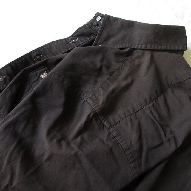 BURBERRY BLACK LABEL(バーバリーブラックレーベル)のバーバリー ブラックレーベル 半袖 ボタンダウン シャツ 2 ブラック メンズのトップス(シャツ)の商品写真