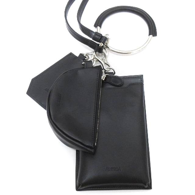 other(アザー)のアニーカ マルチミニバッグ ショルダー ポーチ コインケース 3点セット 黒 鞄 レディースのバッグ(ショルダーバッグ)の商品写真