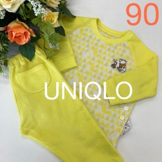 ユニクロ(UNIQLO)のUNIQLO パジャマ90 フリース 男の子 女の子(パジャマ)