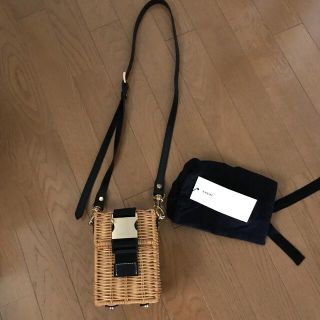 sacai 2022ss かごバッグ  モバイルバスケット