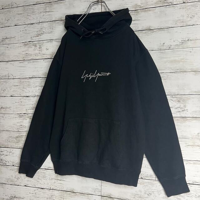 【即完売】 Yohji Yamamoto New Era コラボ 刺繍 パーカー 4