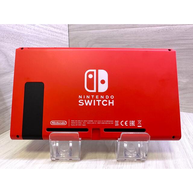 Nintendo Switch(ニンテンドースイッチ)のジャンク品注意！新型Nintendo Switchマリオレッド本体のみ エンタメ/ホビーのゲームソフト/ゲーム機本体(家庭用ゲーム機本体)の商品写真