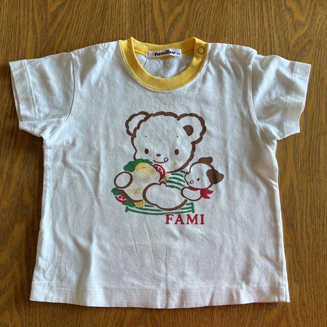 familiar(ファミリア)のファミリアTシャツ90センチ キッズ/ベビー/マタニティのキッズ服男の子用(90cm~)(Tシャツ/カットソー)の商品写真