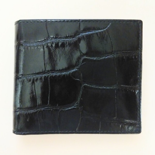 【新品未使用】J&M DAVIDSON 二つ折り財布 ブラック 1