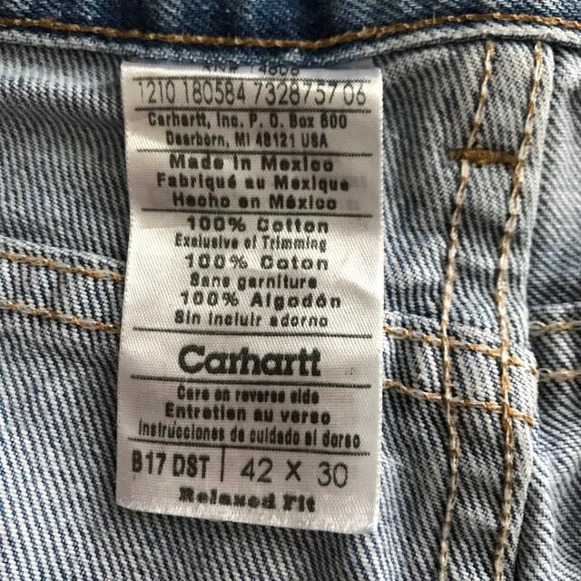 carhartt(カーハート)のCarhartt 42×30 デニム パンツ ズボン  メンズのパンツ(デニム/ジーンズ)の商品写真