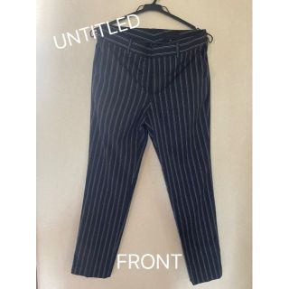 アンタイトル(UNTITLED)の新品・未使用!! タグ付き!! UNTITLED パンツ(カジュアルパンツ)