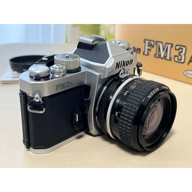 Nikon フィルムカメラ FM3A F2.8 28mmレンズ付