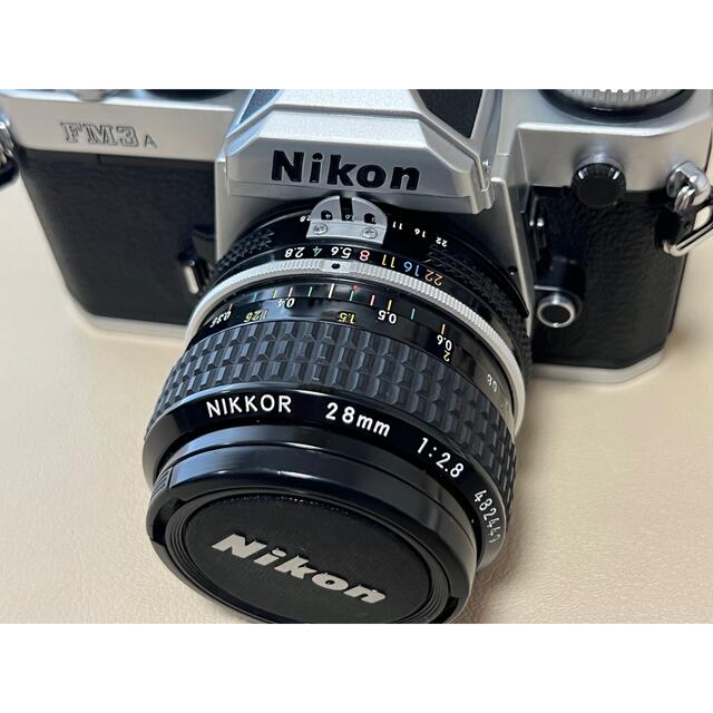 Nikon フィルムカメラ FM3A F2.8 28mmレンズ付