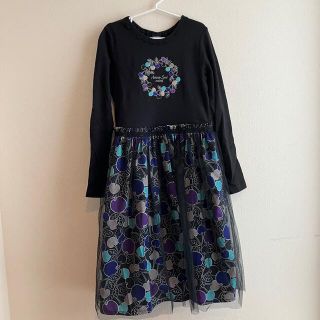 アナスイミニ(ANNA SUI mini)のキッズ140♡アナスイmini♡チュールワンピース  (ワンピース)