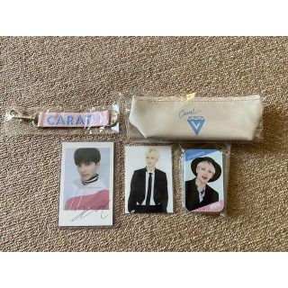 Carat 1期 入会特典 ペンライト トレカ バッジ カードケース-