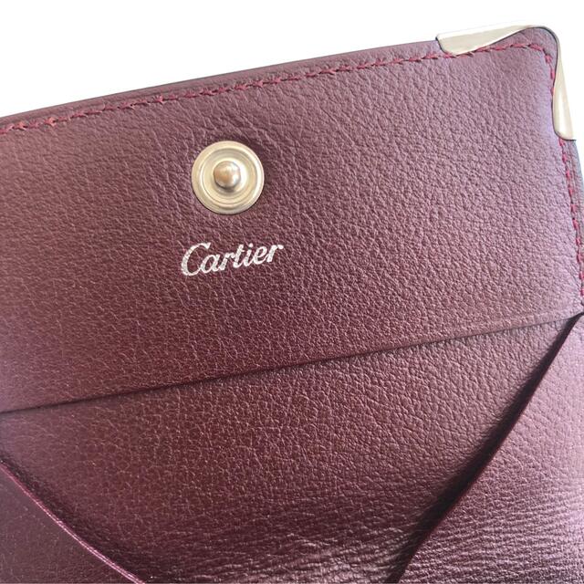 Cartier(カルティエ)のCartier カルティエ コインケース 小銭入れ ブラック 黒 メンズのファッション小物(コインケース/小銭入れ)の商品写真