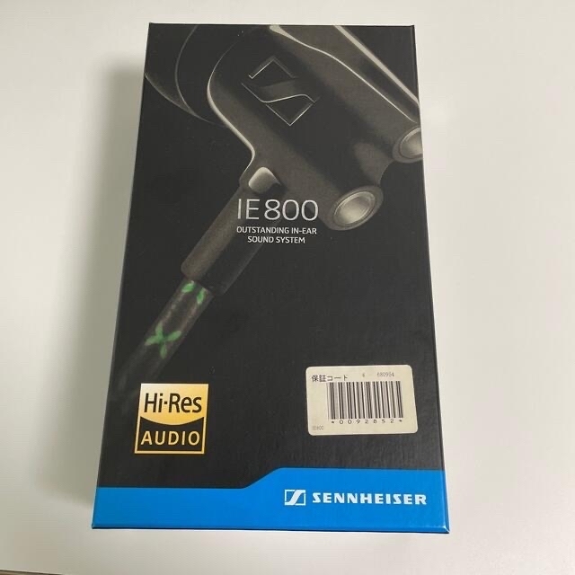 スマホ/家電/カメラ極美品　Sennheiser ie 800