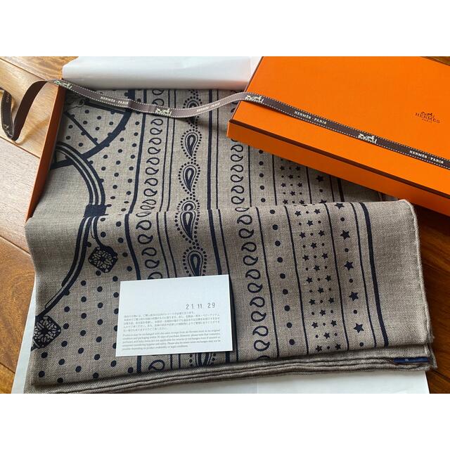 本物の Hermes エルメス カシシル バンダナ 新品未使用 - ストール ...