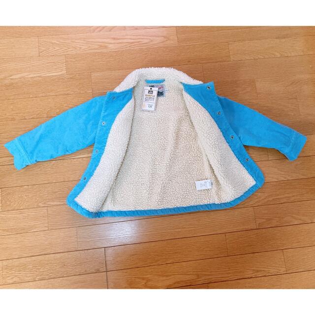 Lee(リー)の☆K.Hママさん専用☆ Leeのボアデニムジャケット 120cm キッズ/ベビー/マタニティのキッズ服女の子用(90cm~)(ジャケット/上着)の商品写真