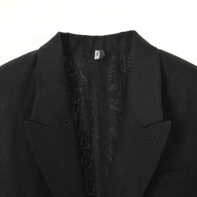 DIOR HOMME(ディオールオム)のDior HOMME リネン ボタンレス ジャケット メンズのジャケット/アウター(テーラードジャケット)の商品写真